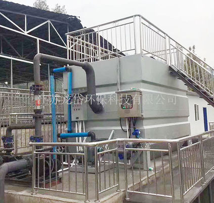 Белый танк обработки сточных вод, фильтр вращая барабанчика волокна