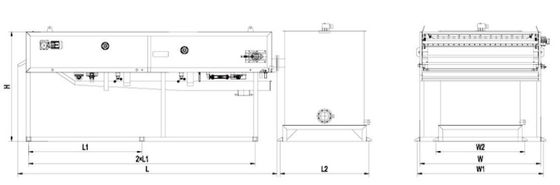 загустка шуги силы тяжести 500mm, загустка пояса силы тяжести 5m3/h