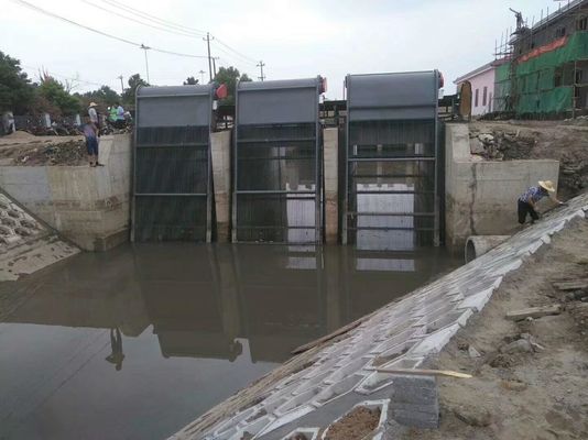 Колосниковый грохот охраны природы воды механический используемый для насосной реки