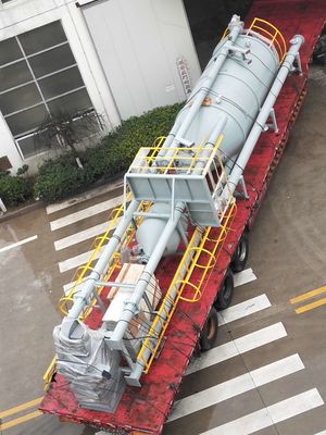 Обработка шуги шахты силосохранилища хранения известки нержавеющей стали