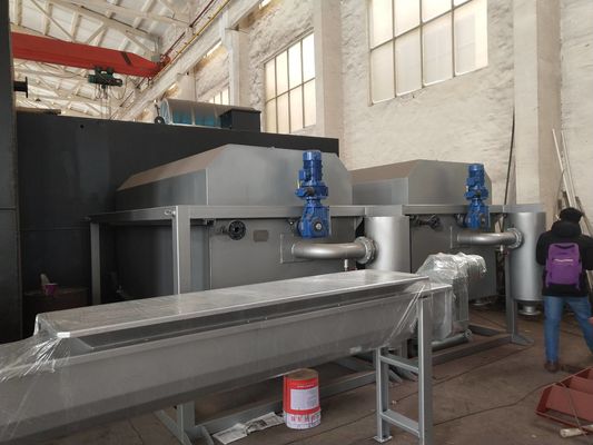 вал винта кольца загустки роторного барабанчика 30m3/h двигая