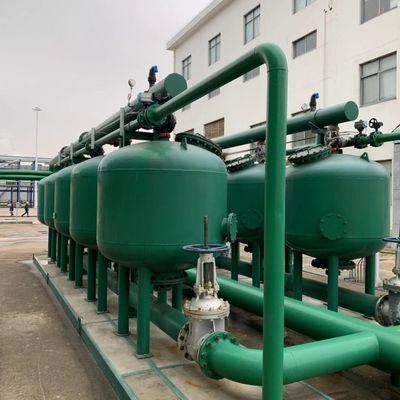 Средства массовой информации нержавеющей стали фильтруют разделитель воды песка мембраны обратного осмоза системы