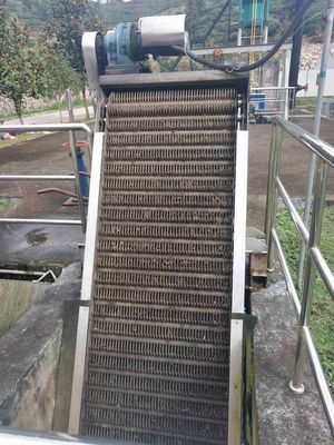 Stainless Steel Mechanical Bar Screen 3.0KW for Sewage Treatment