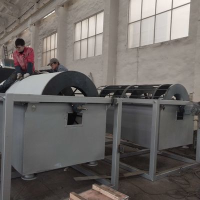 Двигая загустка 30m3/H шуги силы тяжести загустки роторного барабанчика вала винта кольца