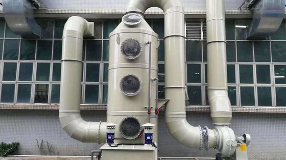 Химическая поглотительная колонна газа, белый скруббер башни брызг