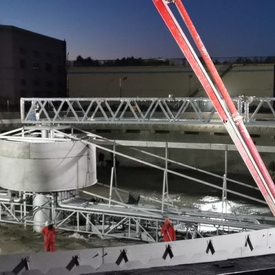 Передача системы шабера шуги очистки сточных вод периферийная