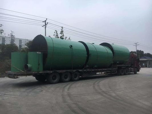 Оборудование очистителя воды ISO9001, танк водяного фильтра силы тяжести бесклапанный