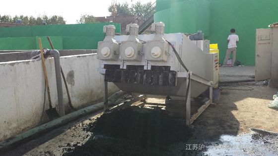 3 ранг машины шуги винта мотора 300 штабелированная Dewatering промышленная