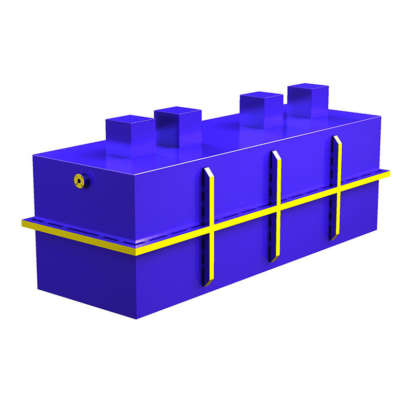 Сталь углерода похоронила больница отечественное 10m3/H оборудования очистки сточных вод MBR всесторонняя