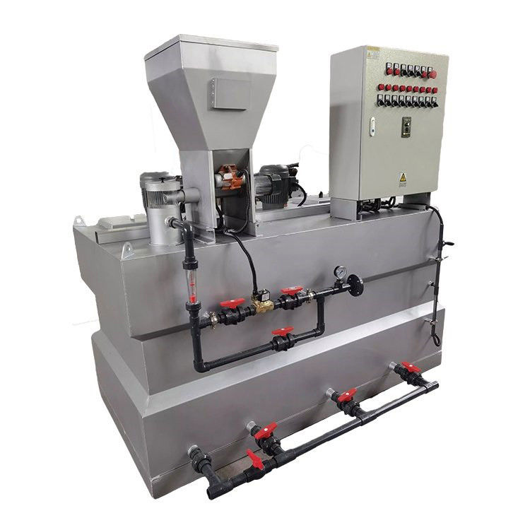 1500L/H интегрировало автоматический дозируя дозировать алкалиа хлора прибора PAC/PAM кисловочный