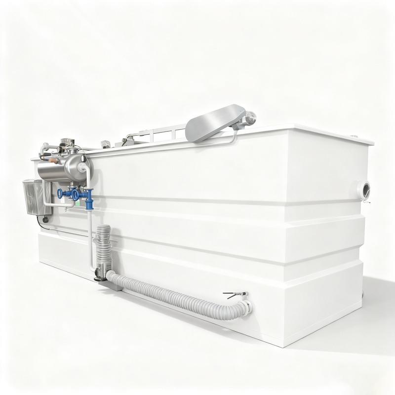 1000L-4000L растворило машину воздушной флотации для обработки сточных вод обработки мяса