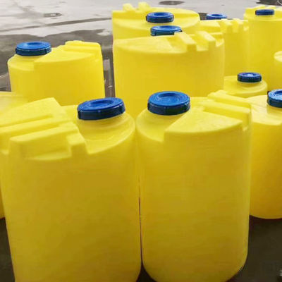 дозировать реагента очистки сточных вод PAM ведра квартиры PE 200L нижний пластиковый смешивая растворяя