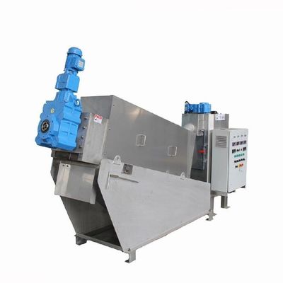 оборудование шуги фабрики еды машины спиральной шуги 15m3/H dewatering dewatering