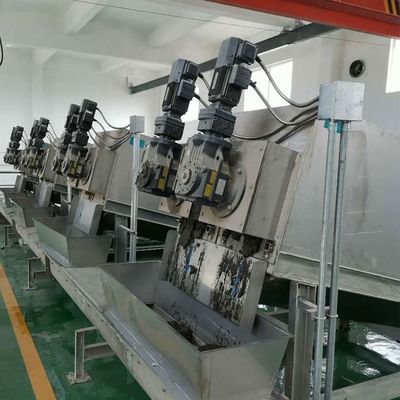 оборудование шуги фабрики еды машины спиральной шуги 15m3/H dewatering dewatering