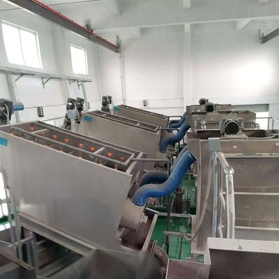 оборудование шуги фабрики еды машины спиральной шуги 15m3/H dewatering dewatering