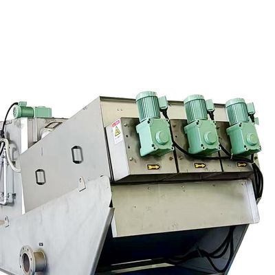 оборудование обработки шуги позема фермы машины спиральной шуги 20m3/H Dewatering