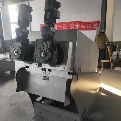 машина шуги прессы винта 90-150kg/H Dewatering для печатая и крася фабрики