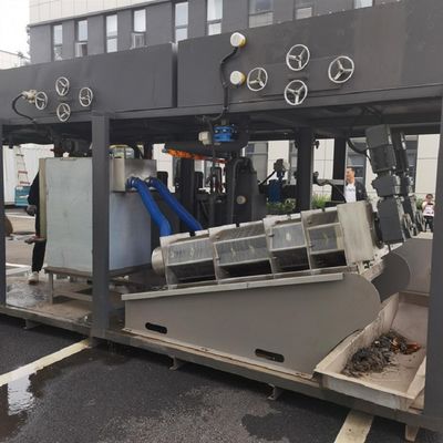 машина шуги прессы винта 90-150kg/H Dewatering для печатая и крася фабрики