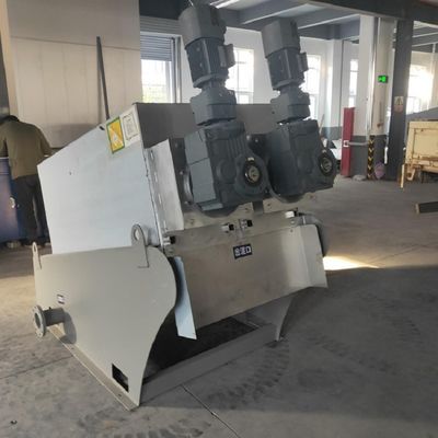 машина шуги прессы винта 90-150kg/H Dewatering для печатая и крася фабрики