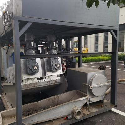 машина шуги прессы винта 90-150kg/H Dewatering для печатая и крася фабрики