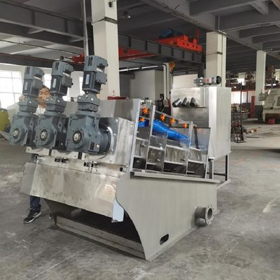 машина шуги прессы винта 90-150kg/H Dewatering для печатая и крася фабрики