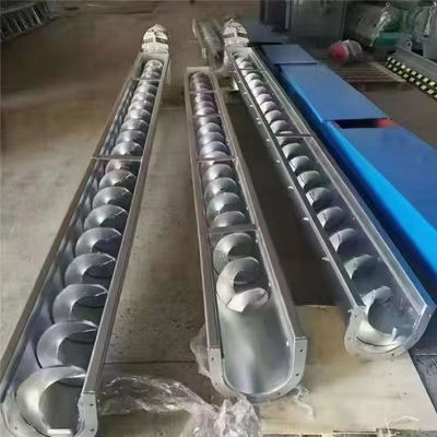 Транспортер Shaftless транспортера винта изготовления на заказ 304SS Shaftless спиральный