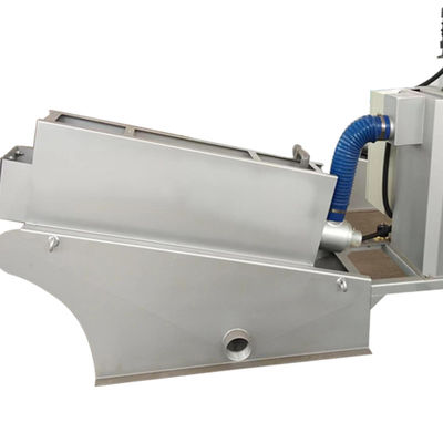 Пресса винта 1-2500kgs/H машины шуги обработки сточных водов Dewatering Multi