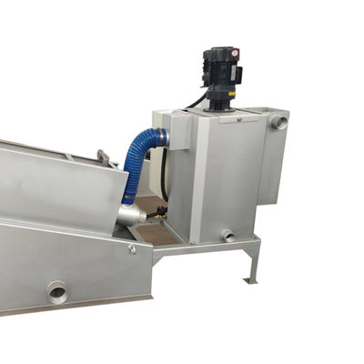 Пресса винта 1-2500kgs/H машины шуги обработки сточных водов Dewatering Multi