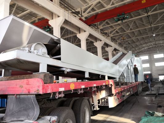 нержавеющая сталь уборщика ленточного транспортера винта 22.0Kw 650mm