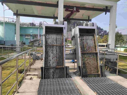 разделитель механического колосникового грохота 1500mm роторный твердый жидкостный