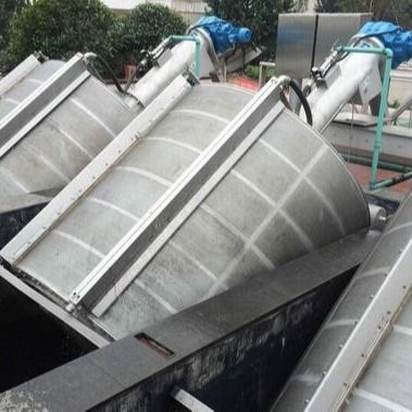 отработанная вода экрана роторного барабанчика 2600mm, тонкая сетка роторного барабанчика 10m
