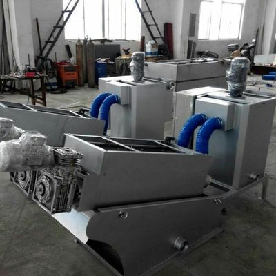 машина шуги прессы винта 4.5m3/h Dewatering, оборудование химической шуги Dewatering