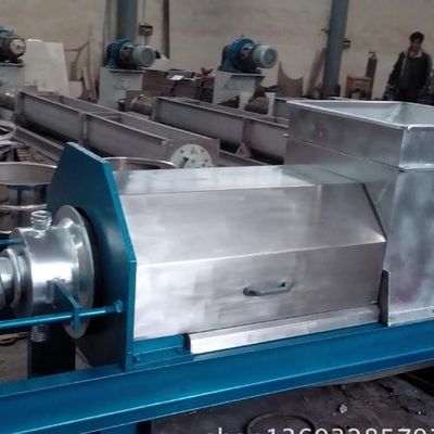 Тип пресса вала системы прессы винта обработки сточных вод пояса Dewatering 6.5m3/H