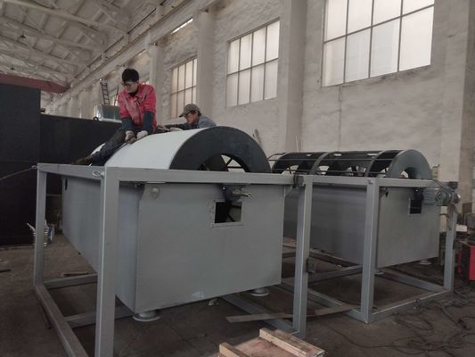 вал винта кольца загустки роторного барабанчика 30m3/h двигая