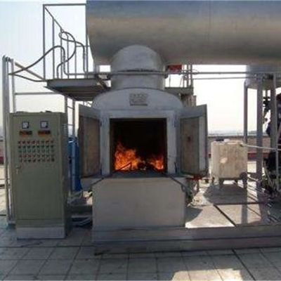 контроль температуры ненужной машины мусоросжигателя 5Kw регулируемый