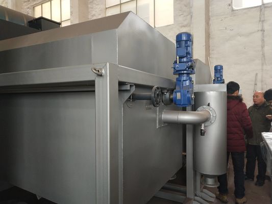 Оборудование Slurry нержавеющей стали Dewatering, обработка сточных вод прессы пояса 10m3/h