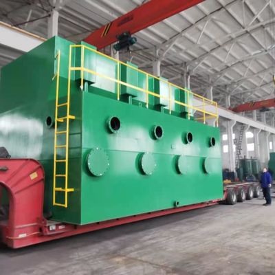 оборудование очистителя воды 20m3/h, зеленое оборудование очистки сточных вод