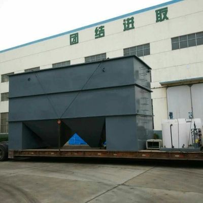 Автоматический бесклапанный фильтр силы тяжести SS304, квадратный прибор обработки сточных вод