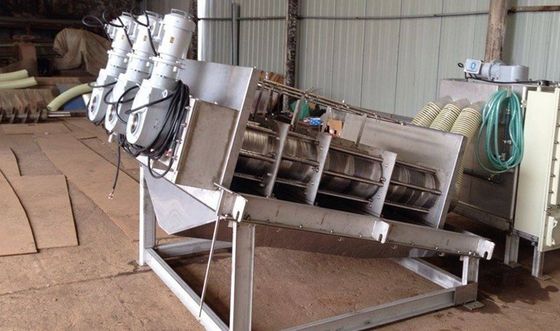 3 ранг машины шуги винта мотора 300 штабелированная Dewatering промышленная