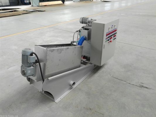 100mm штабелированная ранг машины шуги винта Dewatering промышленная